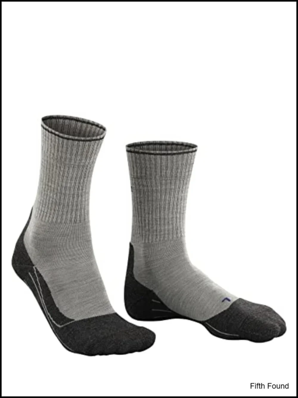 Men's Hiking Socks Wool Silk Crew Athletic Socks